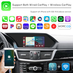 CarProKit for Mercedes-Benz Wireless CarPlay Android Auto Retrofit Kit Support Benz A/B/C/E/S CLA GLA GLC GLE GLK ML AMG 2012-2014 NTG 4.5/4.7 System