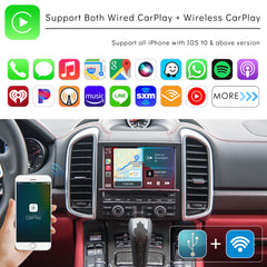 CarProKit Joyeauto for Porsche Cayenne Macan Cayman Panamera 911 PCM 3.0 3.1 4.0 CDR31 2008-2018 Wireless CarPlay Android Auto Mirrorlink Retrofit Kit