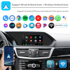 CarProKit for Mercedes-Benz Wireless CarPlay Android Auto Retrofit Kit Support Benz A/B/C/E/S CLA GLA GLC GLE GLK ML AMG 2012-2014 NTG 4.5/4.7 System