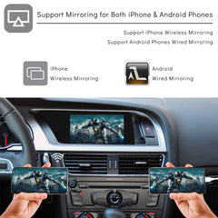 CarProkit for Audi A4 A5 S4 S5 Q5 B8 Symphony Concert Radio 2009-2019 Wireless Apple CarPlay Android Auto Retrofit Kit