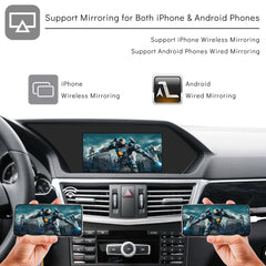 CarProKit for Mercedes-Benz Wireless CarPlay Android Auto Retrofit Kit Support Benz A/B/C/E/S CLA GLA GLC GLE GLK ML AMG 2012-2014 NTG 4.5/4.7 System