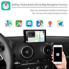 CarProKit for Audi A1 A3 A4 A5 A6 A7 A8 Q2 Q3 Q5 Q7 2010-2019 Wireless Apple CarPlay Android Auto Retrofit Kit + Front & Reverse Backup Camera