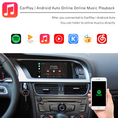 CarProkit for Audi A4 A5 S4 S5 Q5 B8 Symphony Concert Radio 2009-2019 Wireless Apple CarPlay Android Auto Retrofit Kit