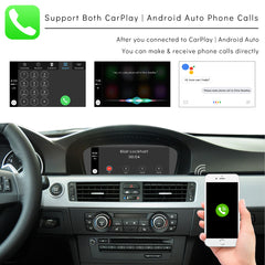 CarProKit for BMW Wireless CarPlay Android Auto Retrofit Kit Support BMW 1/3/5/6/X5/X6 with CCC System 2005-2008