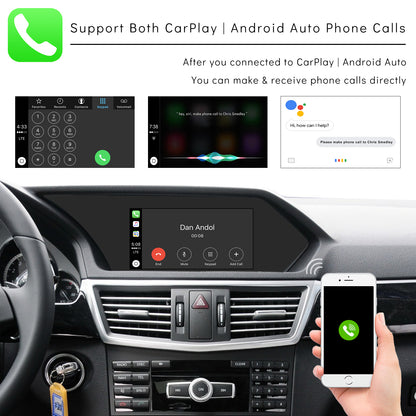 CarProKit for Mercedes-Benz Wireless CarPlay Android Auto Retrofit Kit Support Benz A/B/C/E/S CLA GLA GLC GLE GLK ML AMG 2012-2014 NTG 4.5/4.7 System