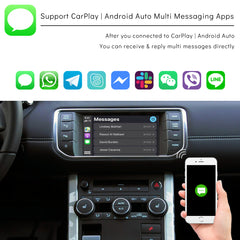 CarProKit for Land Rover Jaguar Wireless CarPlay Android Auto Retrofit Kit Support Bosch System 2012-2016