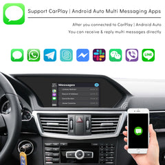 CarProKit for Mercedes-Benz Wireless CarPlay Android Auto Retrofit Kit Support Benz A/B/C/E/S CLA GLA GLC GLE GLK ML AMG 2012-2014 NTG 4.5/4.7 System