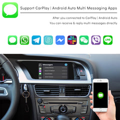 CarProkit for Audi A4 A5 S4 S5 Q5 B8 Symphony Concert Radio 2009-2019 Wireless Apple CarPlay Android Auto Retrofit Kit