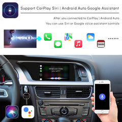 CarProkit for Audi A4 A5 S4 S5 Q5 B8 Symphony Concert Radio 2009-2019 Wireless Apple CarPlay Android Auto Retrofit Kit