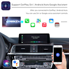 CarProKit for BMW Wireless CarPlay Android Auto Retrofit Kit Support BMW 1/2/3/4/5/6/7 Series X1-X7 CIC | NBT | EVO System 2009-2020