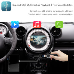 CarProKit for MINI Cooper Wireless CarPlay Android Auto Mirroring Retrofit Kit Support F54 F55 F56 F57 R58 R59 R60 R61 CIC System 2010-2017