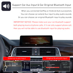 CarProKit for BMW Wireless CarPlay Android Auto Retrofit Kit Support BMW 1/2/3/4/5/6/7 Series X1-X7 CIC | NBT | EVO System 2009-2020