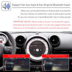 CarProKit for MINI Cooper Wireless CarPlay Android Auto Mirroring Retrofit Kit Support F54 F55 F56 F57 R58 R59 R60 R61 CIC System 2010-2017