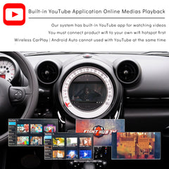 CarProKit for MINI Cooper Wireless CarPlay Android Auto Mirroring Retrofit Kit Support F54 F55 F56 F57 R58 R59 R60 R61 CIC System 2010-2017