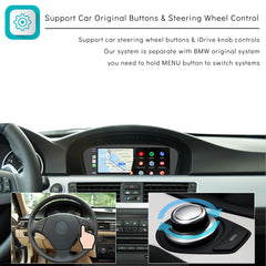 CarProKit for BMW Wireless CarPlay Android Auto Retrofit Kit Support BMW 1/3/5/6/X5/X6 with CCC System 2005-2008