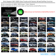 CarProKit 4.0 Wireless CarPlay Android Auto Mirroring Adapter Android 13.0 YouTube Netflix AI Box for 2016-2024 Cars with Factory Wired CarPlay