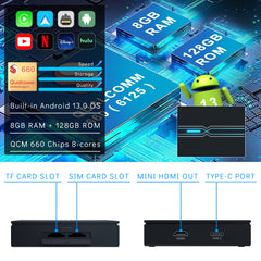 CarProKit 4.0 Wireless CarPlay Android Auto Mirroring Adapter Android 13.0 YouTube Netflix AI Box for 2016-2024 Cars with Factory Wired CarPlay