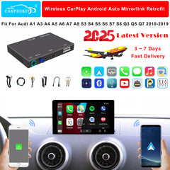 CarProKit for Audi A3 A4 A5 A6 A7 A8 Q3 Q5 Q7 2010-2019 Wireless Apple CarPlay Android Auto Retrofit Kit